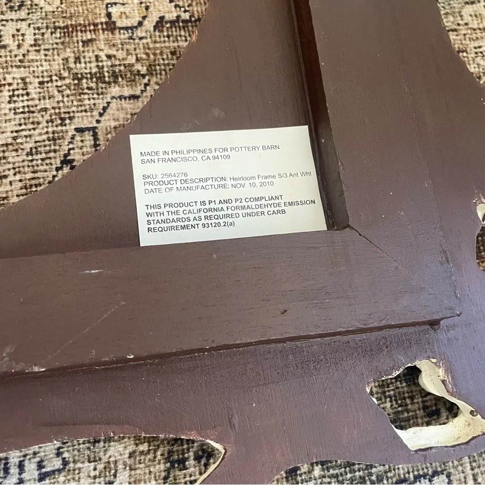 Pottery Barn Antique and Vintage  Rare Photos Frame